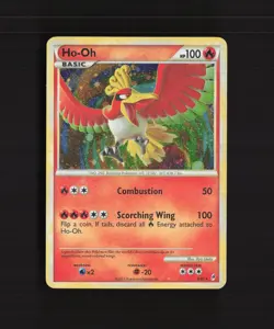Ho-Oh 9/95 Call of Legends Holo Rare Pokemon Card MP - Image 1