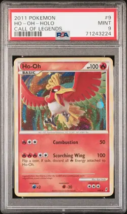 PSA 9 Ho-Oh 9/95 Holo - Call Of Legends - Pokemon Card - Image 1