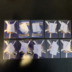 Lot of 10 Vintage Pokemon Gym Hero’s + Cards WOTC Damaged-NM - Image 5
