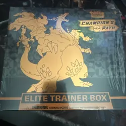 Pokemon TCG: Champion’s Path Elite Trainer Box (155+ Cards) 820650805455 - Image 1