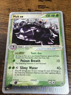 Muk EX 96/97 Dragon Holo Pokemon Card - Image 1