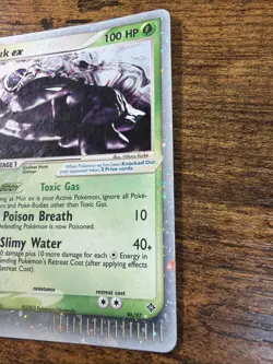 Muk EX 96/97 Dragon Holo Pokemon Card - Image 2