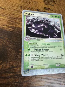 Muk EX 96/97 Dragon Holo Pokemon Card - Image 3