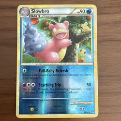 POKEMON CARD SLOWBRO 38/90 2010 RARE HOLO NEW MINT ORIGINAL ITALIA - Image 1