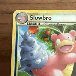 POKEMON CARD SLOWBRO 38/90 2010 RARE HOLO NEW MINT ORIGINAL ITALIA - Image 2