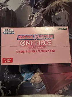 One Piece TCG EB-01 Memorial Collection - English Display - Sealed Booster Box - Image 2