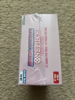 ONE PIECE ENGLISH TCG: MEMORIAL COLLECTION (EB-01) Extra Booster Box Sealed - Image 3