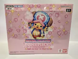 EB-01 Memorial Collection Extra Booster Box English Sealed One Piece TCG !MINT! - Image 1
