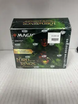 Magic: The Gathering THE LORD OF THE RINGS COLLECTOR BOOSTERS Sealed See Pics - Image 1