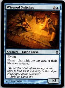 Magic the Gathering Wizened Snitches Ravnica: City of Guilds MTG Free Shipping! - Image 1