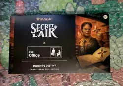 MTG Secret Lair x The Office: Dwight's Destiny Foil Edition SEALED - Image 1