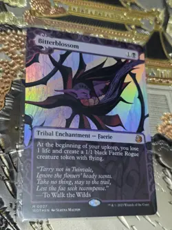 Bitterblossom M Wilds of Eldraine: Enchanting Tales 27 NM - Image 1