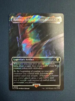 MTG Rammas Echor, Ancient Shield (Surge Foil) - The Lord of the Rings (LTC) - Image 1