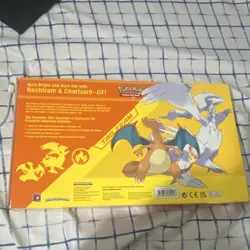 Pokemon TCG Reshiram & Charizard-GX Premium Collection Box DAMAGED BOX - Image 2