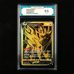 TQG 9.5 MINT+ 2020 Pokemon ENG Zamazenta V SWSH077 Promo - Image 2