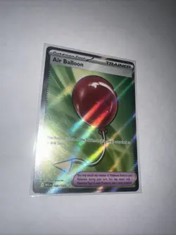 Air Balloon 166/132 Full Art Ultra Rare Holo Mega Evolution Pokemon TCG - Image 3