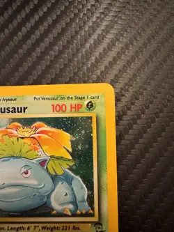 Pokemon TCG Venusaur Holo Rare Base Set 2 18/130 Vintage 1999 WOTC - Image 2