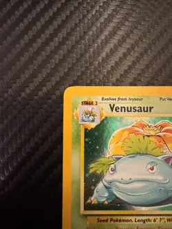 Pokemon TCG Venusaur Holo Rare Base Set 2 18/130 Vintage 1999 WOTC - Image 3
