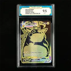 TQG 9.5 MINT+ 2022 Pokemon ENG Pikachu VSTAR TG29/TG30 SR - Image 2