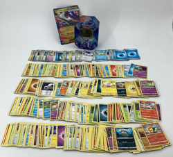 Pokemon Trading Card Game Ex Tin Miraidon with Appx 400 Cards - Image 1