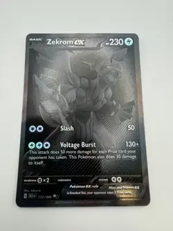 Zekrom Ex 172/086 - English - Black Bolt NM/Mint - Pack Fresh - Pokemon TCG - Image 1