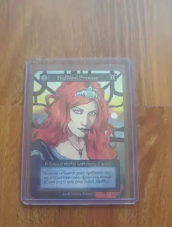 Sorcery: Contested Realm TCG - ALPHA - Highland Princess - Unique - NM/Mint - Image 1