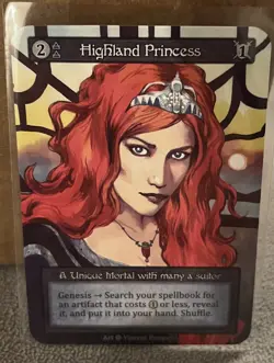 Sorcery Contested Realm - Alpha Unique - Highland Princess - Non-Foil - Image 1