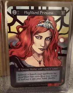 Sorcery Contested Realm - Alpha Unique - Highland Princess - Non-Foil - Image 3