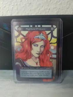 Sorcery Contested Realm TCG ALPHA Highland Princess UNIQUE non foil ! - Image 1