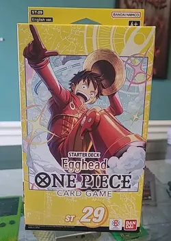 Sealed Starter Deck 29 Egghead One Piece + BONUS PACK - Image 1