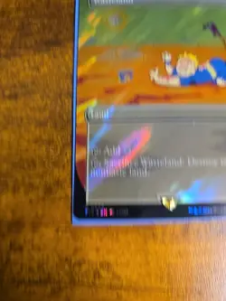 MTG Borderless Surge Foil Wasteland NM- Unplayed Universes Beyond: Fallout - Image 2