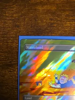 MTG Borderless Surge Foil Wasteland NM- Unplayed Universes Beyond: Fallout - Image 3