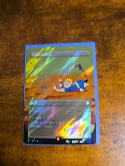 MTG Borderless Surge Foil Wasteland NM- Unplayed Universes Beyond: Fallout - Image 5