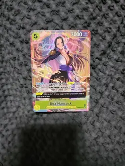 Boa Hancock PRB02-017 SR Alt Art One Piece TCG English NM - Image 1