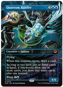 Quantum Riddler (Borderless non-foil) M0305 Edge of Eternities - Image 1