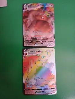 Pokemon Greedent TCG VMAX Fusion Strike Holo Ultra Rare Card 272/264 - Image 1