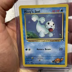 Pokemon Misty's Seel Gym Heroes Set Unlimited 88/132 WOTC Common NM Vtg Card TCG - Image 1