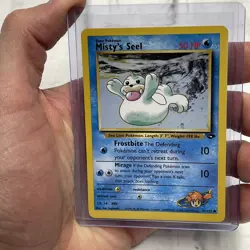 Pokemon - Gym Challenge Misty's Seel 91/132 NM/MT Vintage Pokemon Card Pokemon - Image 1
