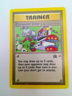 Trainer Pokemon PROMO Computer Error - Card #16 (Rocket's Secret Machine) - Image 1