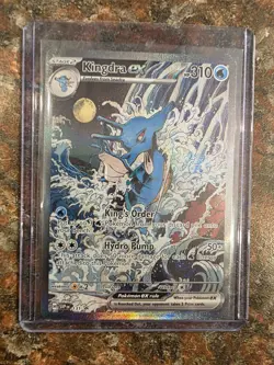 Kingdra EX 131 Pokemon TCG Scarlet & Violet Black Star Promo Holo Card - Image 1