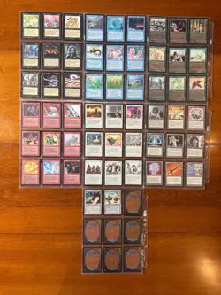 MTG - The Dark - Complete Set 119 WOTC Cards - Vintage - 1994 - VG-NM - Image 2