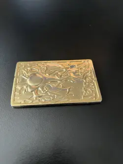 1999 Burger King Pokemon Charizard Nintendo 23K Gold Plated Trading Card - Image 5