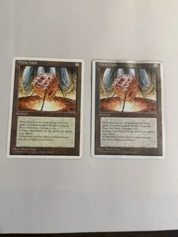 Mana Vault MTG Magic the Gathering 4th Edition 2 Cards NR Auction Pair - Image 1