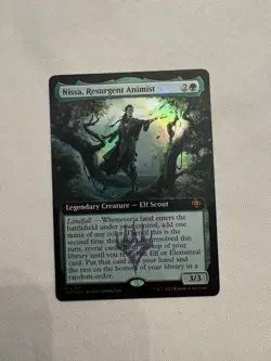 Nissa, Resurgent Animist M Extended Art Foil #162 | MAT MOM: The Aftermath | MTG - Image 1