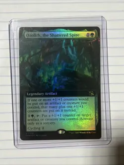 Ozolith, the Shattered Spire Extended Art Foil March of the Machine NM MTG - Image 1