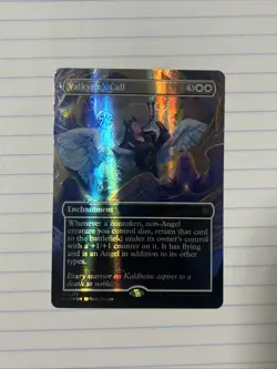 Valkyrie's Call - Mana Foil (Borderless) Foundations Mana Foil Mtg Mm - Image 1