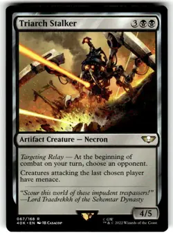 Triarch Stalker Universes Beyond: Warhammer 40000 Regular MTG - Image 1