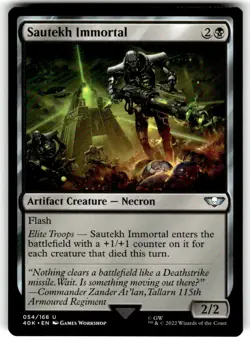 Sautekh Immortal Universes Beyond: Warhammer 40000 Regular MTG - Image 1
