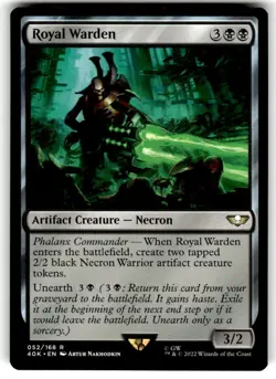 Royal Warden Universes Beyond: Warhammer 40000 Regular MTG - Image 1