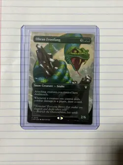 Ohran Frostfang (Borderless) Commander Masters Regular MTG NM - Image 1